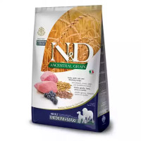 Сухий корм для собак Farmina (Фарміна) N&D Low Grain Lamb & Blueberry Adult Medium & Maxi з ягням та чорницею, 12 кг