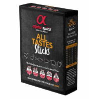 Напіввологі ласощі Alpha Spirit Sticks All 6 Tastes Шість смаків, палички для собак, стіки 4х6/240 гр