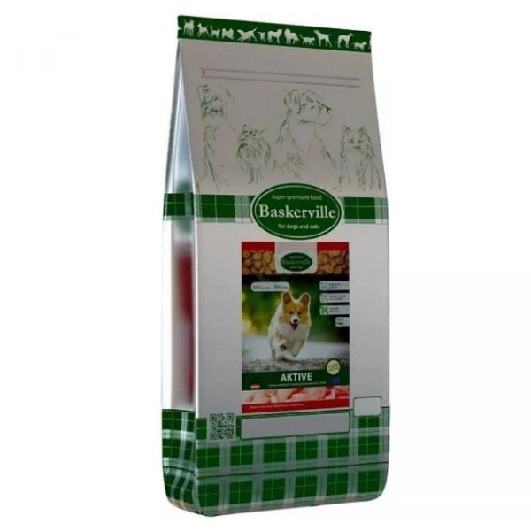 Сухий корм Baskerville Active Dog для активних собак, 20 кг