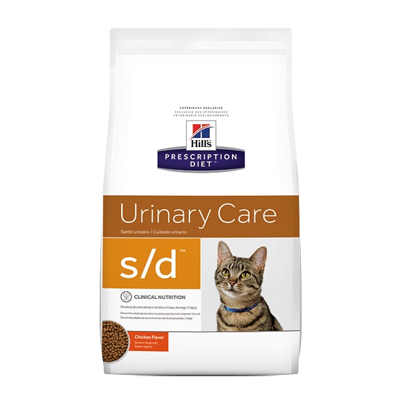 Сухий корм Hills Prescription Diet Feline S/D для котів із сечокам'яною хворобою, 3 кг