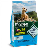 Сухий корм для собак Monge Dog Bwild Grain Free Mini анчоус, 2.5 кг