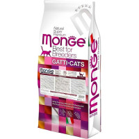 Сухой корм для кошек Monge Cat Indoor, 10 кг