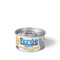 Monge Cat MONOPROTEIN мясные хлопья индейка морковь