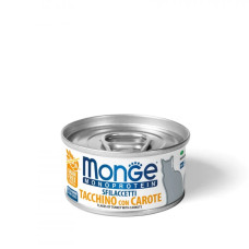 Monge Cat MONOPROTEIN м'ясні пластівці індичка морква