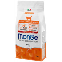 Сухий корм для кошенят Monge Cat Kitten з качкою, 400 г