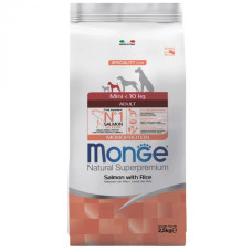 Сухий корм для собак Monge Dog Mini Adult лосось з рисом, 2.5 кг