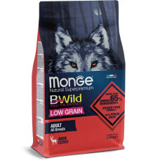 Сухий корм для собак Monge Dog Bwild Low Grain оленина, 2.5 кг