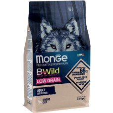 Сухий корм для собак Monge Dog Bwild Low Grain м'ясо гусака, 2.5 кг