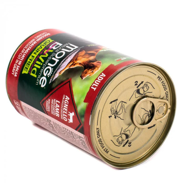 Вологий корм для собак Monge Dog Wet Bwild Grain Free Adult ягня, гарбуз та цукіні, 400 г