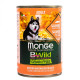 Вологий корм для собак Monge Dog Wet Bwild Grain Free Adult лосось, гарбуз та цукіні, 400 г