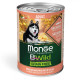 Вологий корм для собак Monge Dog Wet Bwild Grain Free Adult лосось, гарбуз та цукіні, 400 г