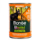 Вологий корм для собак Monge Dog Wet Bwild Grain Free Mini Adult качка, гарбуз та цукіні, 400 г