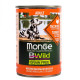 Вологий корм для собак Monge Dog Wet Bwild Grain Free Adult індичка, гарбуз та цукіні, 400 г