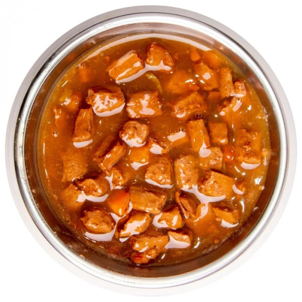 Вологий корм для котів Monge Cat Wet Bwild Grain Free тріска з креветками та овочами, 85 г