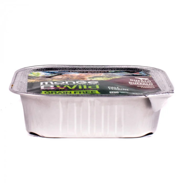 Вологий корм для котів Monge Cat Wet Bwild Grain Free буйвол (для котів великих порід з 2-х місяців), 100 г