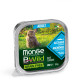 Вологий корм для котів Monge Cat Wet Bwild Grain Free Adult анчоус з овочами, 100 г