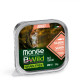 Вологий корм для котів Monge Cat Wet Bwild Grain Free Adult лосось з овочами, 100 г