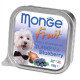 Вологий корм для собак Monge Dog Fruit з індичкою та чорницею, 100 г