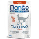 Вологий корм для котів Monge Cat Monoprotein Adult 100% індичка, 85 г
