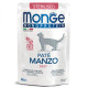 Вологий корм для котів Monge Cat Monoprotein Sterilised 100% яловичина, 85 г