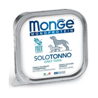 Вологий корм для собак Monge Dog Solo 100% тунець, 150 г