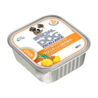Вологий корм для собак Monge SDE Dog Fruit курка з ананасами монопротеїн, 150 г