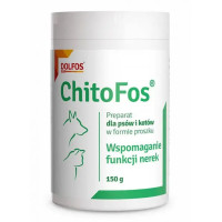 Порошок Dolfos ChitoFos ХітоФос для підтримки функції нирок у кішок та собак, 150 г