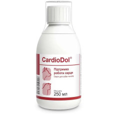 Сироп Dolfos CardioDol КардиоДол кардіопротектор для собак та котів, 250 мл 