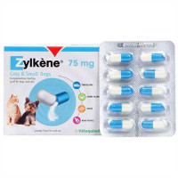 Капсули Vétoquinol Zylkene Зілкене антистресові, для собак та котів, 75 мг, 10 капсул