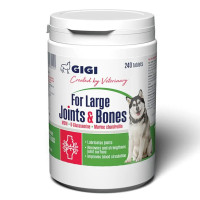 Таблетки GIGI ActiVet For Large Joints & Bones АктиВет 20 для зміцнення суглобів та кісток у собак, 240 таб