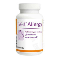 Таблетки Dolfos Dolvit Allergy Долвіт Алерджі для собак від алергії, 90 таб
