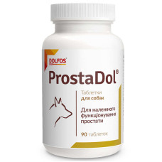 Таблетки Dolfos ProstaDol ПростаДол для підтримки здоров'я простати собак, 90 таб