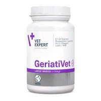 Таблетки VetExpert GeriatiVet Dog Large Breed ГеріатіВет Дог ЛБ для собак зрілого віку великих порід, 45 таб