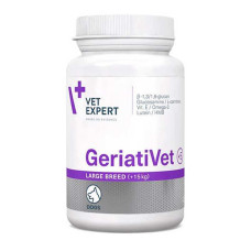 Таблетки VetExpert GeriatiVet Dog Large Breed ГеріатіВет Дог ЛБ для собак зрілого віку великих порід, 45 таб