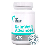 Капсули VetExpert KalmVet Advanced КалмВет Едвансд для зменшення стресу у котів та собак, 60 капс