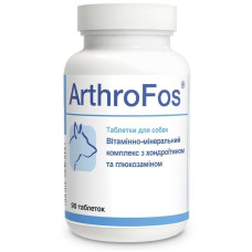 Таблетки Dolfos ArthroFos АртроФос для опорно-рухової системи собак, 90 таб