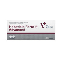 Таблетки VetExpert Hepatiale Forte Forte Advanced Гепатіале Форте Едвансд для підтримки функцій печінки у собак і котів, 30 таб