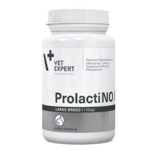 Таблетки VetExpert ProlactiNO Large Breed ПролактіНо Лардж Брід для контролю помилкової вагітності у самок собак великих порід, 40 таб
