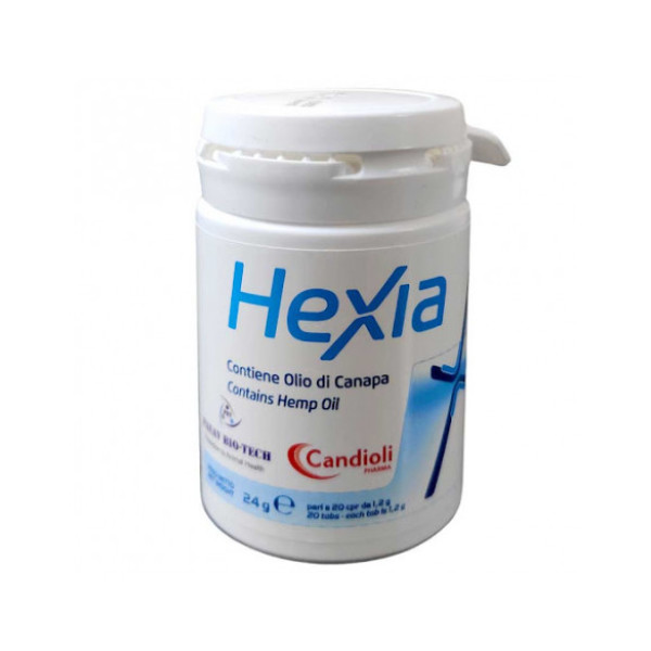 Таблетки Candioli Hexia Гексія знеболювальні для собак та котів, 20 таб