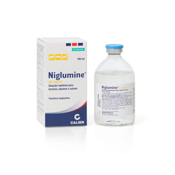 Розчин для ін'єкцій Calier Niglumine Ніглумін протизапальний, аналгетичний, жарознижувальний препарат для ВРХ, коней, свиней, 100 мл